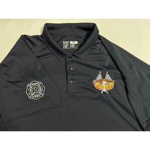 5.11 Tactical Black Polo Men’s 2XL New York City FDNY Engine 219 Ladder 105